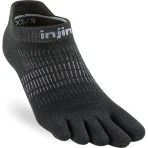 Calcetines   Women’s   Run  Lightweight  No-Show Black-Injinji