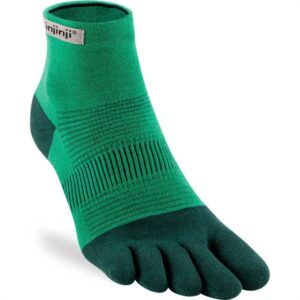 Calcetines Run Lightweight  Mini-Crew Fern-Injinji