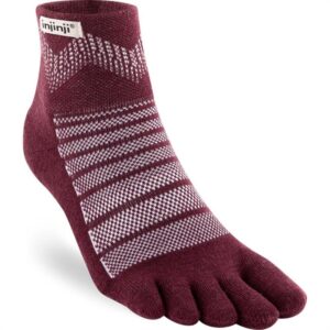Calcetines Outdoor Midweight Mini-Crew Wool Garnet-Injinji